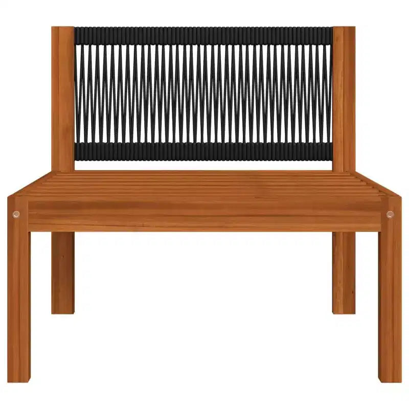 vidaXL 8 Piece Lounge Set - Solid Acacia Wood with Cream Cushions - Weather Resistant, Easy Clean - Ideal for Garden, Patio and Living Room
