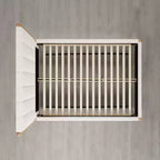 Cadre de lit plateforme en bois entièrement rembourré Spruce & Spring