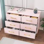 Wood Dressers Chest of Drawer Dressers Organizer TV Stand Dresser and Storage Cabinet, Dresser with drawers for Bedroom