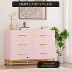 Wood Dressers Chest of Drawer Dressers Organizer TV Stand Dresser and Storage Cabinet, Dresser with drawers for Bedroom