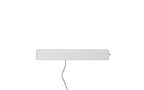 Floating TV Stand Wall Mounted w/Power Outlet, Modern Entertainment Center for 65 Inch TV, High Gloss TV Shelf w/LED Lights for Living Room, Bedroom