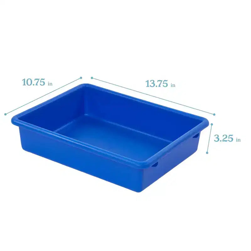 ECR4Kids Vestiaire de rangement à 10 sections et 10 bacs format lettre avec couvercles, mobilier pour enfants