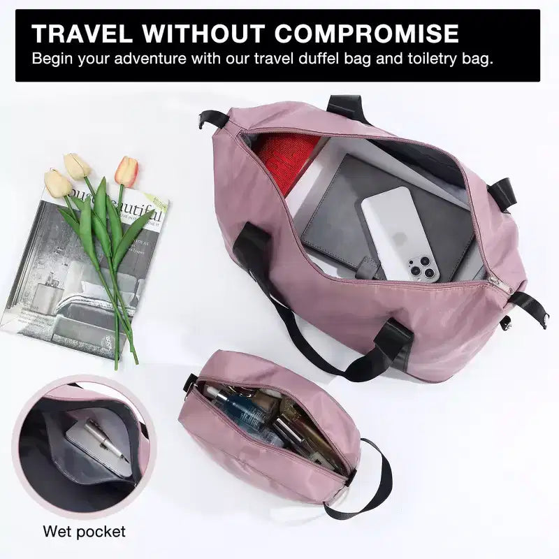 Ensembles de valises rigides 5 pièces, bagages rigides légers avec roulettes pivotantes, valises enregistrées 20/24/28 pouces + 2 sacs