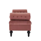 Christopher Knight Home Mirelle Modern Velvet Upholstered Tufted Bench with 2 Detachable Pillows