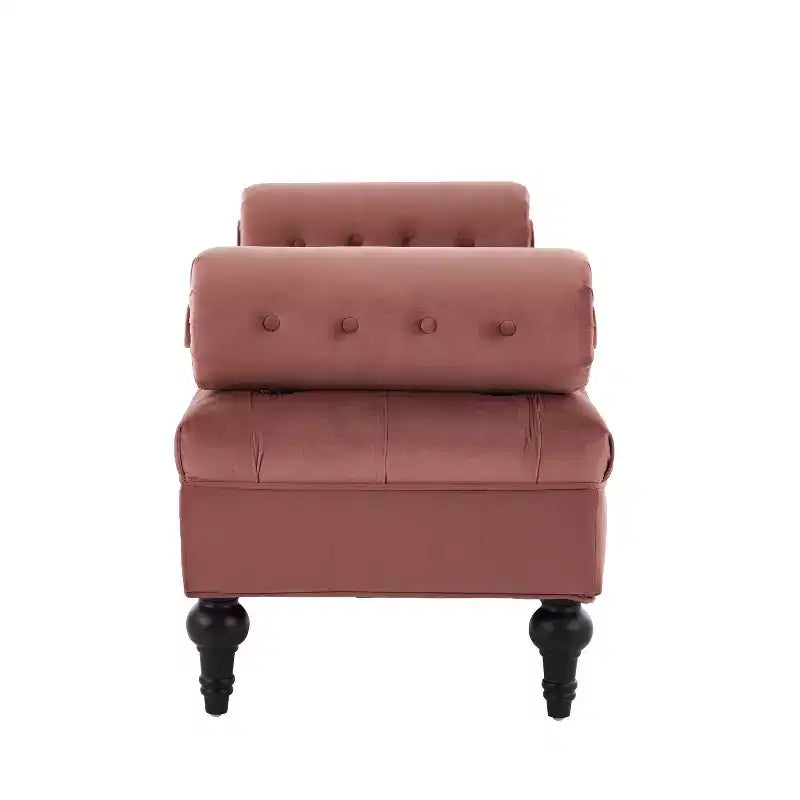 Christopher Knight Home Mirelle Modern Velvet Upholstered Tufted Bench with 2 Detachable Pillows