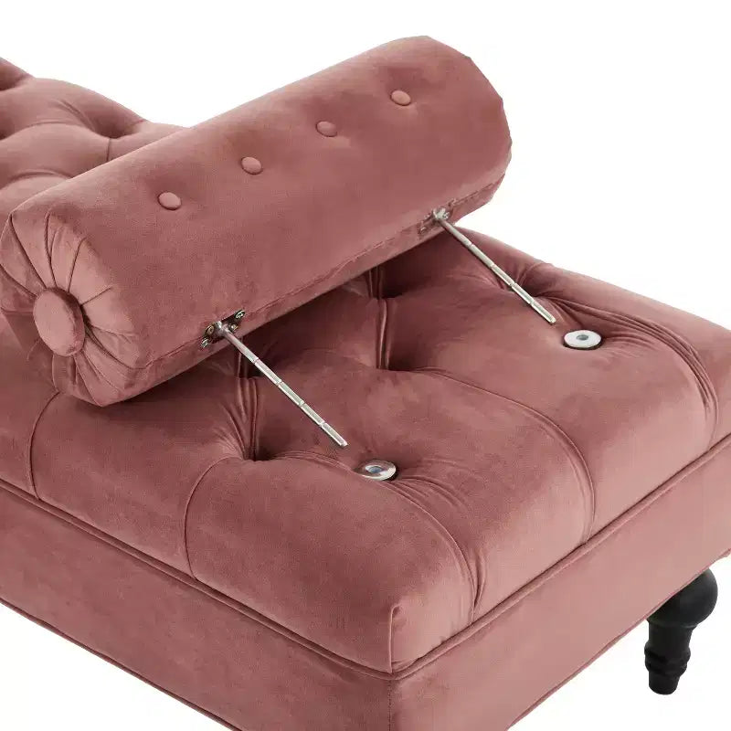 Christopher Knight Home Mirelle Modern Velvet Upholstered Tufted Bench with 2 Detachable Pillows