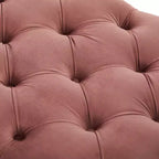 Christopher Knight Home Mirelle Modern Velvet Upholstered Tufted Bench with 2 Detachable Pillows