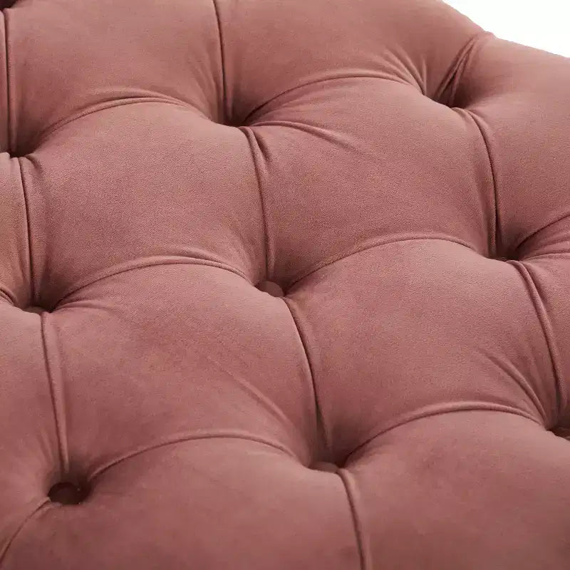 Christopher Knight Home Mirelle Modern Velvet Upholstered Tufted Bench with 2 Detachable Pillows
