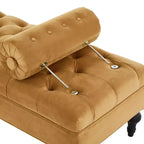 Christopher Knight Home Mirelle Modern Velvet Upholstered Tufted Bench with 2 Detachable Pillows
