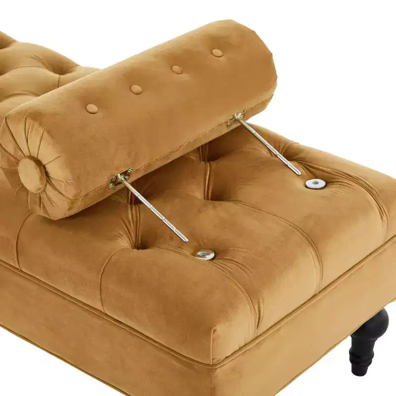 Christopher Knight Home Mirelle Modern Velvet Upholstered Tufted Bench with 2 Detachable Pillows