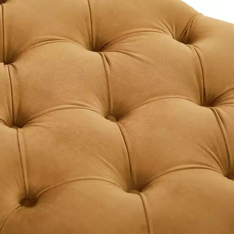 Christopher Knight Home Mirelle Modern Velvet Upholstered Tufted Bench with 2 Detachable Pillows