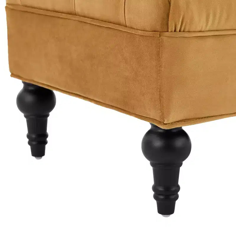 Christopher Knight Home Mirelle Modern Velvet Upholstered Tufted Bench with 2 Detachable Pillows