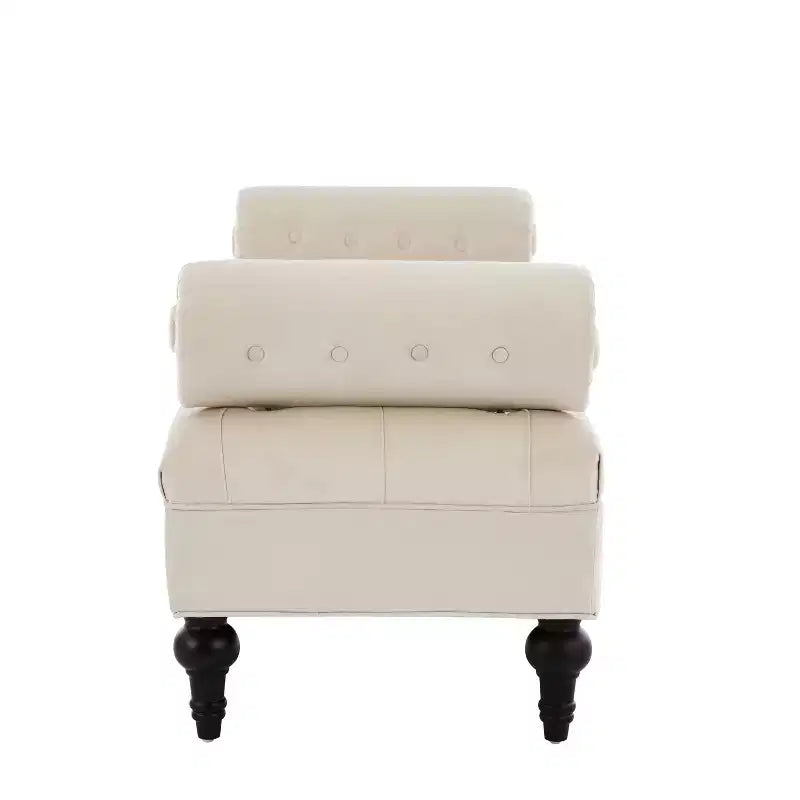 Christopher Knight Home Mirelle Modern Velvet Upholstered Tufted Bench with 2 Detachable Pillows