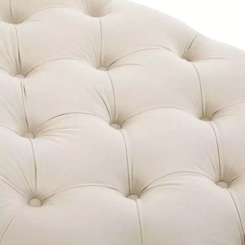 Christopher Knight Home Mirelle Modern Velvet Upholstered Tufted Bench with 2 Detachable Pillows