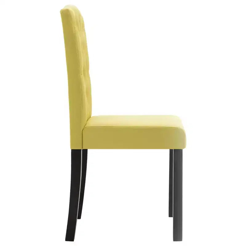 CLIHOME Chaises de salle à manger modernes avec pieds en bois massif, chaises de cuisine et de salle à manger rembourrées douces (lot de 4)