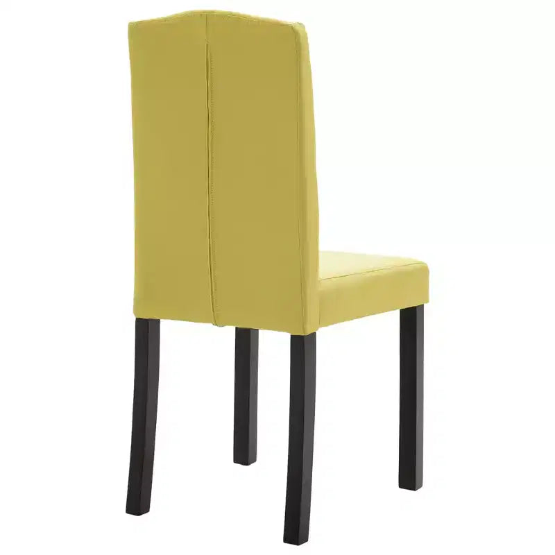 CLIHOME Chaises de salle à manger modernes avec pieds en bois massif, chaises de cuisine et de salle à manger rembourrées douces (lot de 4)
