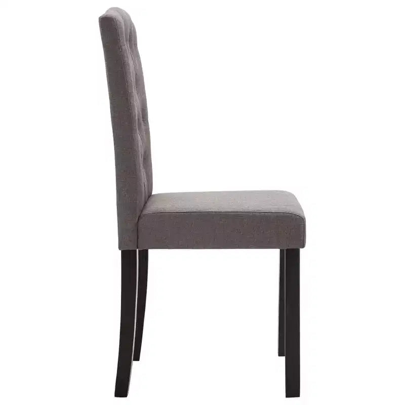 CLIHOME Chaises de salle à manger modernes avec pieds en bois massif, chaises de cuisine et de salle à manger rembourrées douces (lot de 4)