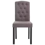 CLIHOME Chaises de salle à manger modernes avec pieds en bois massif, chaises de cuisine et de salle à manger rembourrées douces (lot de 4)