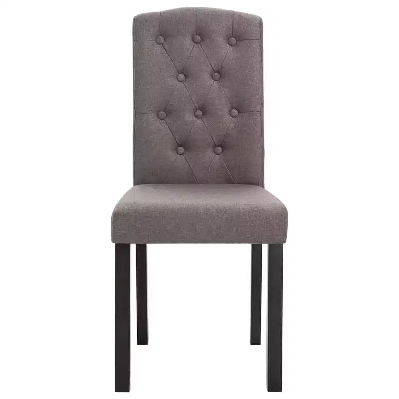 CLIHOME Chaises de salle à manger modernes avec pieds en bois massif, chaises de cuisine et de salle à manger rembourrées douces (lot de 4)