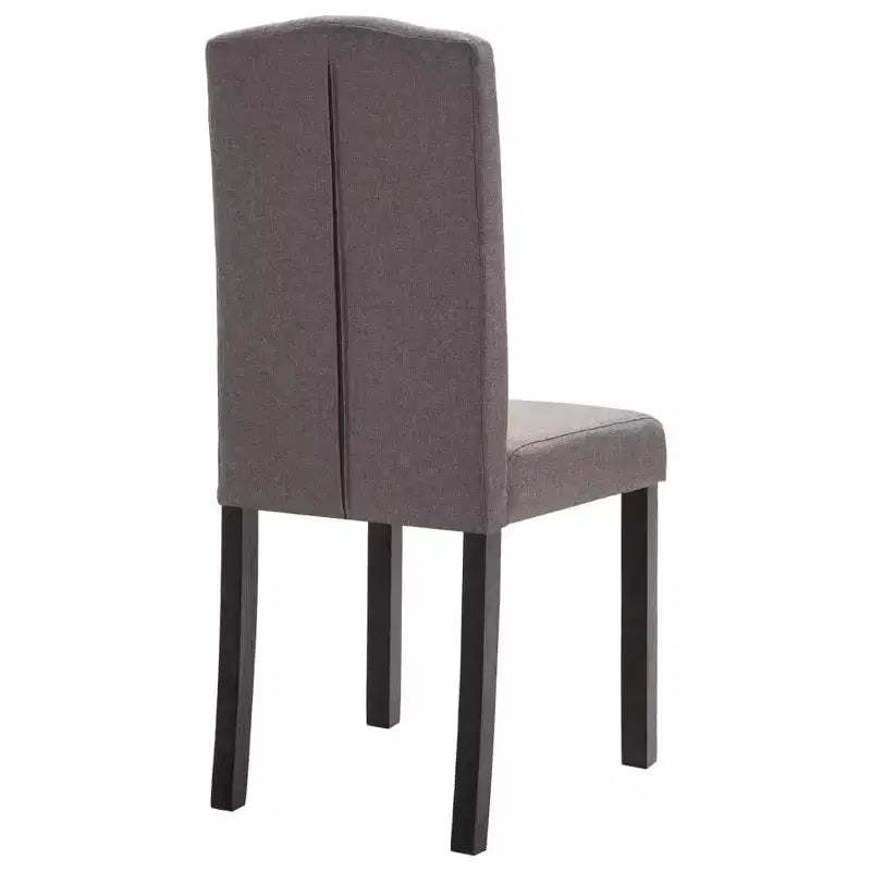 CLIHOME Chaises de salle à manger modernes avec pieds en bois massif, chaises de cuisine et de salle à manger rembourrées douces (lot de 4)