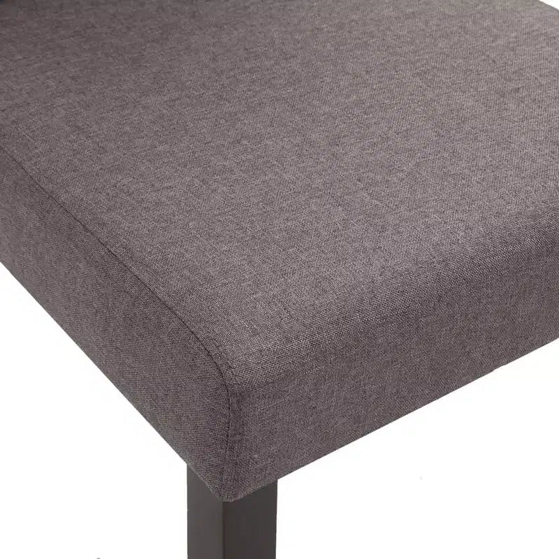 CLIHOME Chaises de salle à manger modernes avec pieds en bois massif, chaises de cuisine et de salle à manger rembourrées douces (lot de 4)