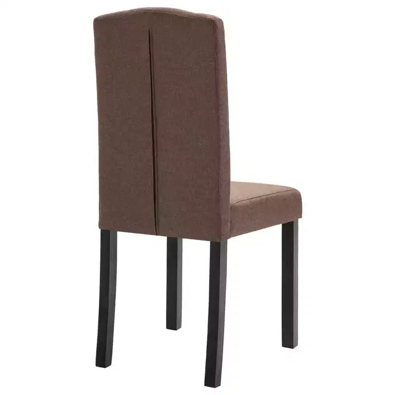 CLIHOME Chaises de salle à manger modernes avec pieds en bois massif, chaises de cuisine et de salle à manger rembourrées douces (lot de 4)