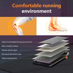 KERDOM Walking Pad Under Desk, Portable Treadmill for Home and Office, 2 in 1 Walking Pad with Remote Control 350LB Capacity, 2.5HP Treadmill with LED