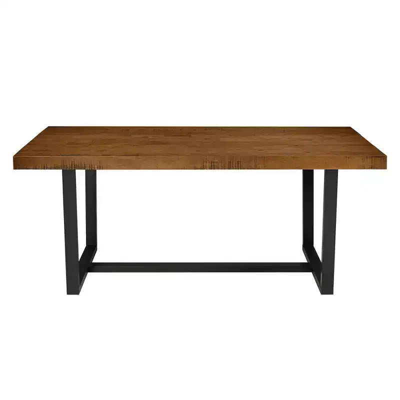 Table à manger GDFStudio Pellerin 72W en pin rustique