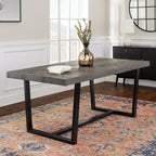 Table à manger GDFStudio Pellerin 72W en pin rustique