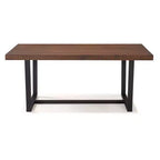 Table à manger GDFStudio Pellerin 72W en pin rustique