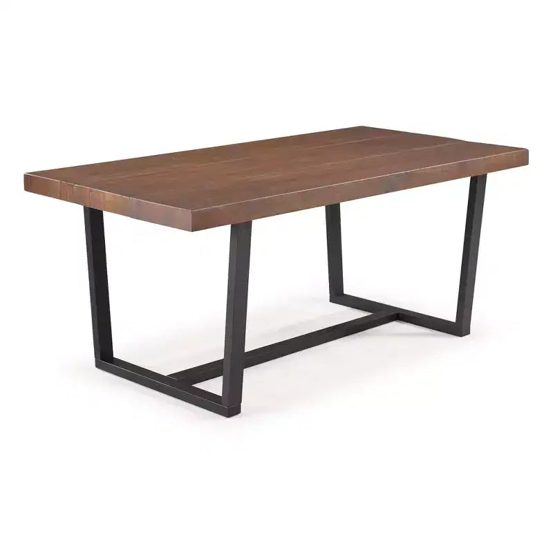 Table à manger GDFStudio Pellerin 72W en pin rustique