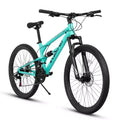 NAYSAYE 26 Inch Mountain Bike Steel Frame 21 Speed Suspension Fork Adult Bike for Outdoor Riding, Blue, 68.00*27.00*38.00