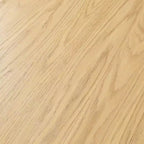 PexFix Table de salle à manger ronde en bois massif de 152 cm de hauteur pour 6 à 8 personnes avec plateau et base cylindrique pour salon/salle à manger/bureau, couleur naturelle
