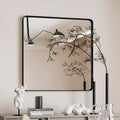 GDFStudio Mariel 36'' Contemporary Square Wall Mirror