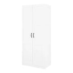 Armoire autoportante en bois à 5 étagères AndMakers L 76 cm x H 180 cm x P 41 cm