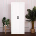 Armoire autoportante en bois à 5 étagères AndMakers L 76 cm x H 180 cm x P 41 cm