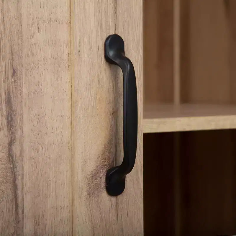 Armoire autoportante en bois à 5 étagères AndMakers L 76 cm x H 180 cm x P 41 cm