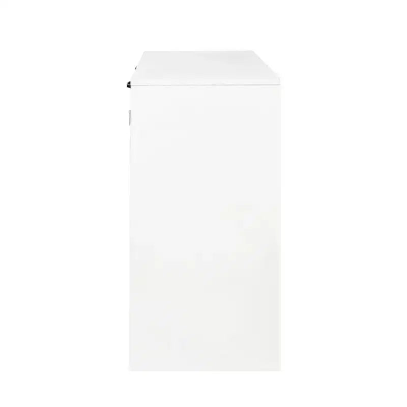 GDFStudio Warrenton Laundry Cabinet with Tilt-Out Hamper and 3-Tier Storage