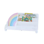 Fantasy Fields Bibliothèque d'affichage en bois à 3 niveaux pour enfants Rainbow