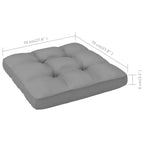 vidaXL Garden Lounge Set Natural Wood Solid Pinewood Modular