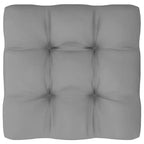 vidaXL Outdoor Lounge Set Natural Pine Solid Pinewood and Polyester