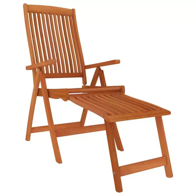 vidaXL Patio Dining Set Outdoor Extendable Table and Chair Solid Eucalyptus Wood