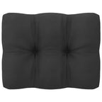 vidaXL Salon de jardin blanc en pin massif, mobilier d'extérieur de style rustique avec coussins - Ensemble de 12 pièces - Stable, durable - Style rétro