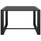 vidaXL Salon de jardin Sectionnel d'extérieur en aluminium anthracite