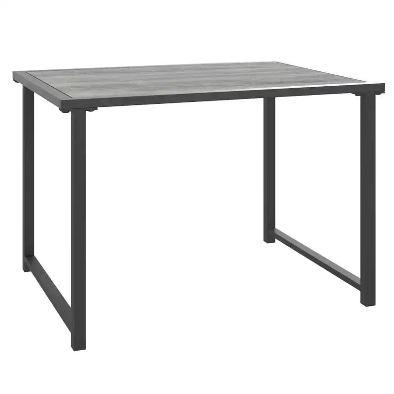 vidaXL 4 Piece Patio Lounge Set with Cushions Anthracite Steel
