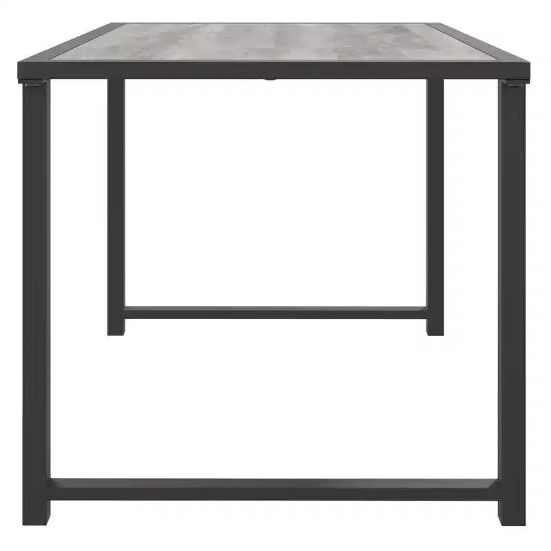 vidaXL 4 Piece Patio Lounge Set with Cushions Anthracite Steel