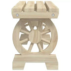 vidaXL Garden Dining Set Natural wood Solid fir wood Medium Durable