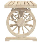 vidaXL Garden Dining Set Natural wood Solid fir wood Medium Durable