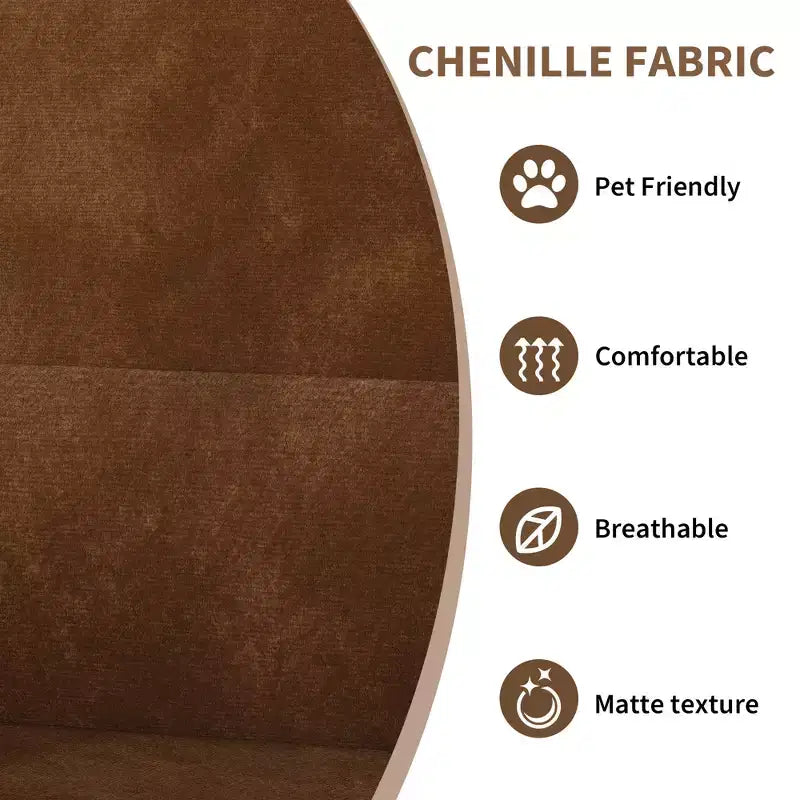 Chaise de style moderne, fauteuil de salon individuel, cadre en bois, design ergonomique, adaptée au salon, à la chambre, à l'appartement