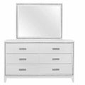 HomeStock 19.92 in.H MDF Horizontal Dressers with 14 - Drawers in White Finish
